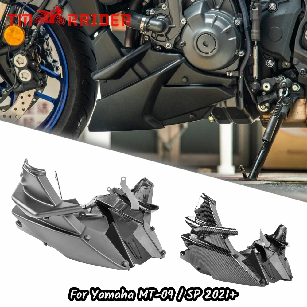 MT09 SP Belly Pan Lower Engine Spoiler Fairing Guards Cover For Yamaha FZ09 FZ-09 MT-09 MT 09 2021-2024 2022 Motorcycle Bellypan