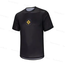 Summer Men's Quick Dry Road Cycling Wear Chort-Sleeved T-Shirt, Top Short-Sleeved