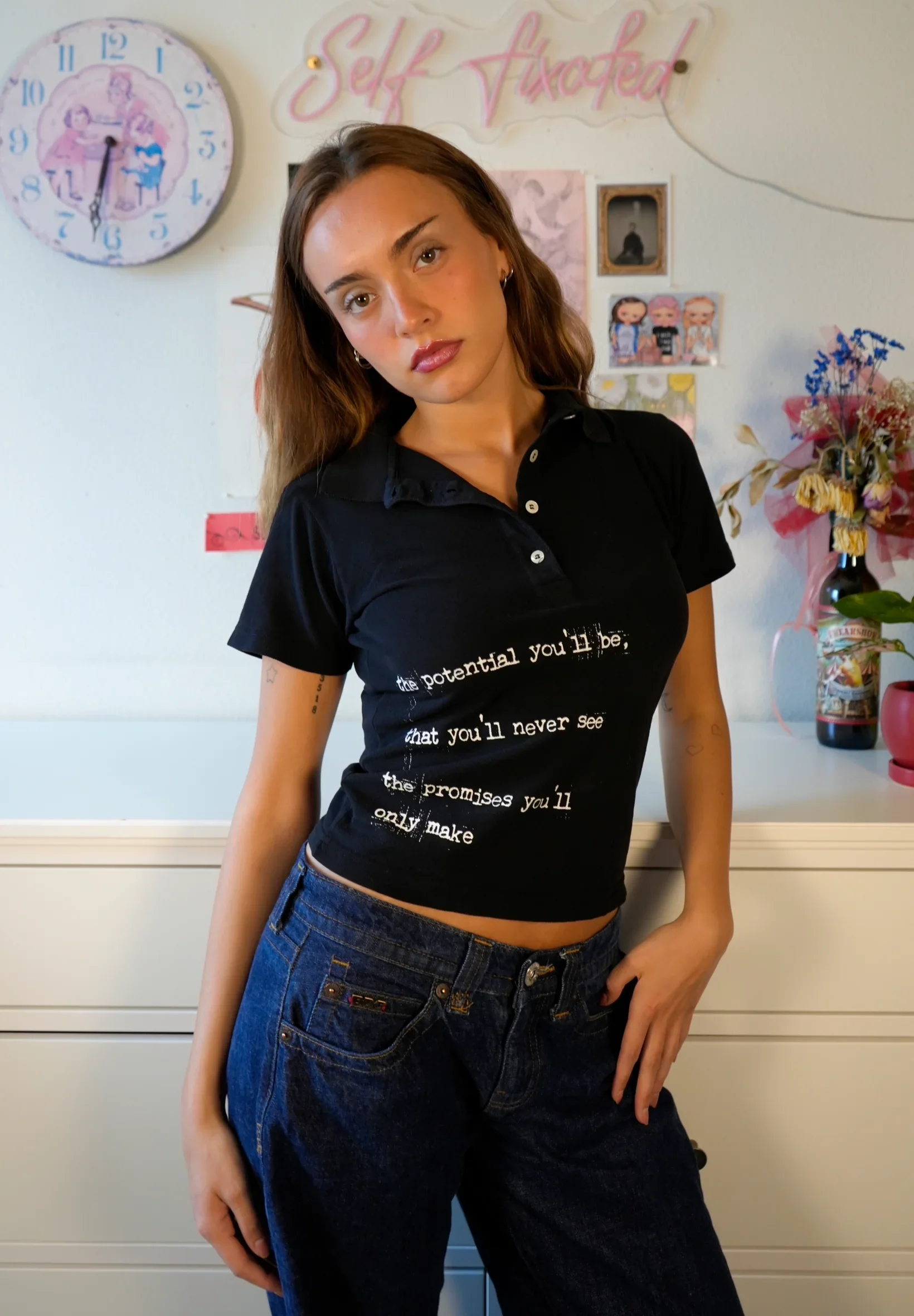 Aesthetic Spider Graphic Tops Y2k Style Crop Y2k Short Sleeve Tee Vintage Baby Tees Women Clothes Tops