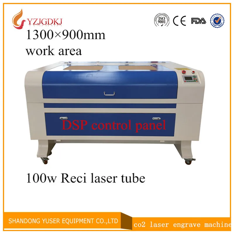 

Free shipping 1080 130W ruida Co2 Laser engraving with , laser marking machine, carving machine CNC laser engraver