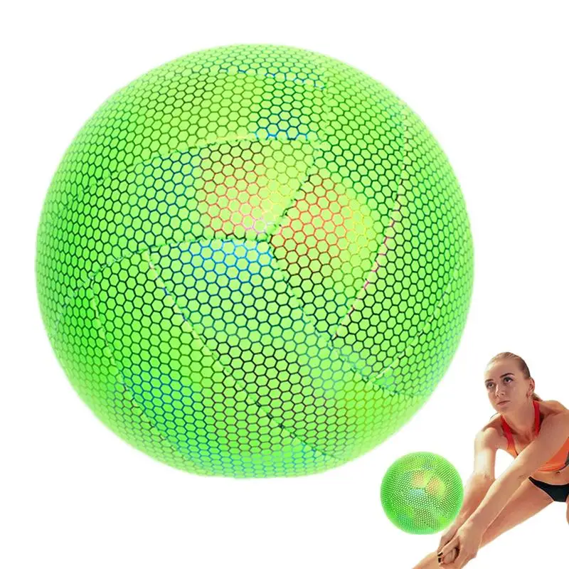 Outdoor Beachvolleybal Outdoor Nachtvolleybal Gloeiende Bal Zacht Beachvolleybal Voor Tieners Volleybal Voor Gym Training Beach