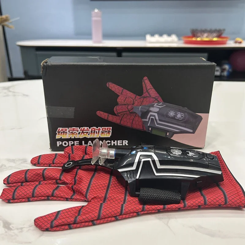 スパイダーマン マスク 発光電動目可動タッチ操作コスプレ ハロウィン