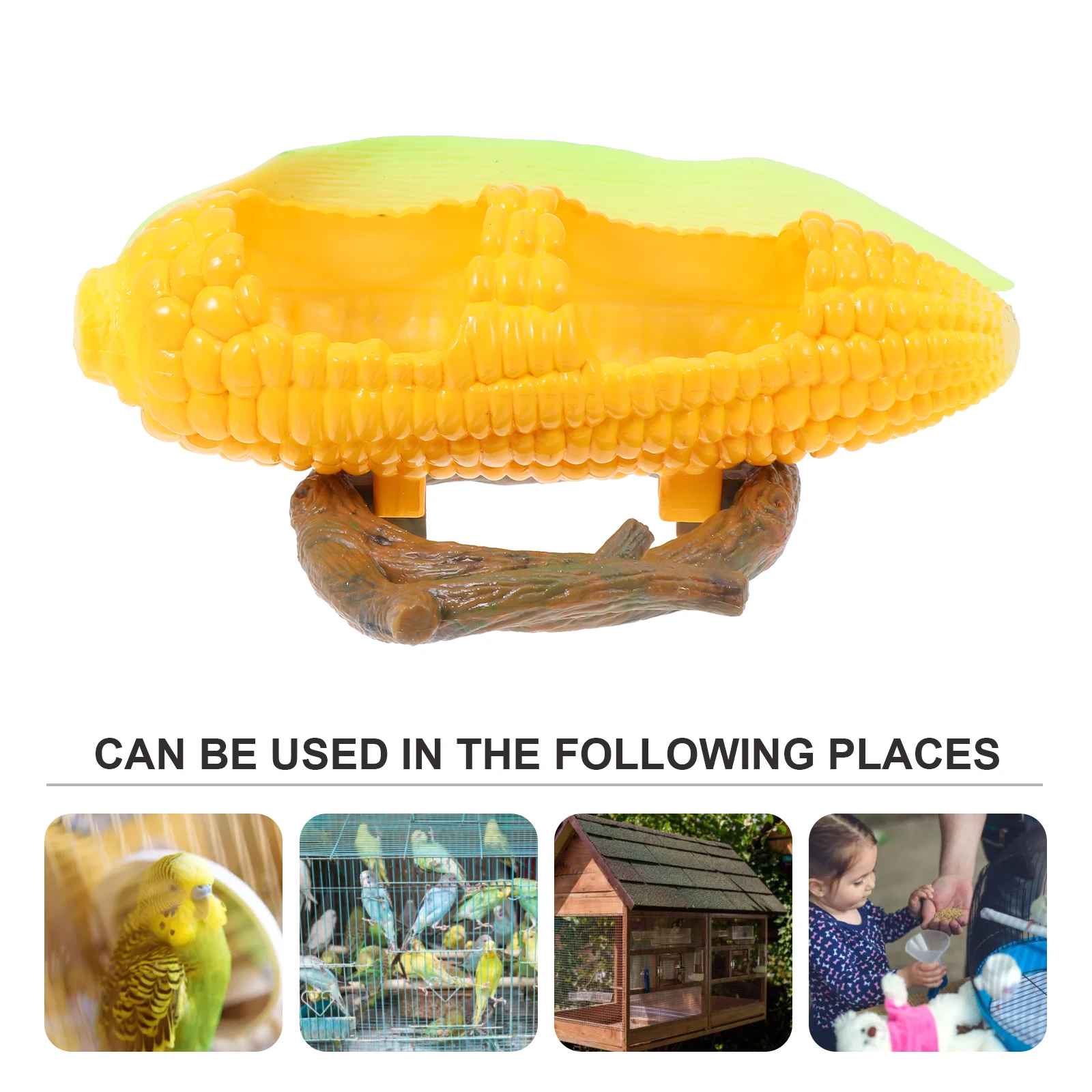 

Parrot Feeding Box Pet Drinking Bowl Supply Anti-slide Feeder Food Bird Accessories