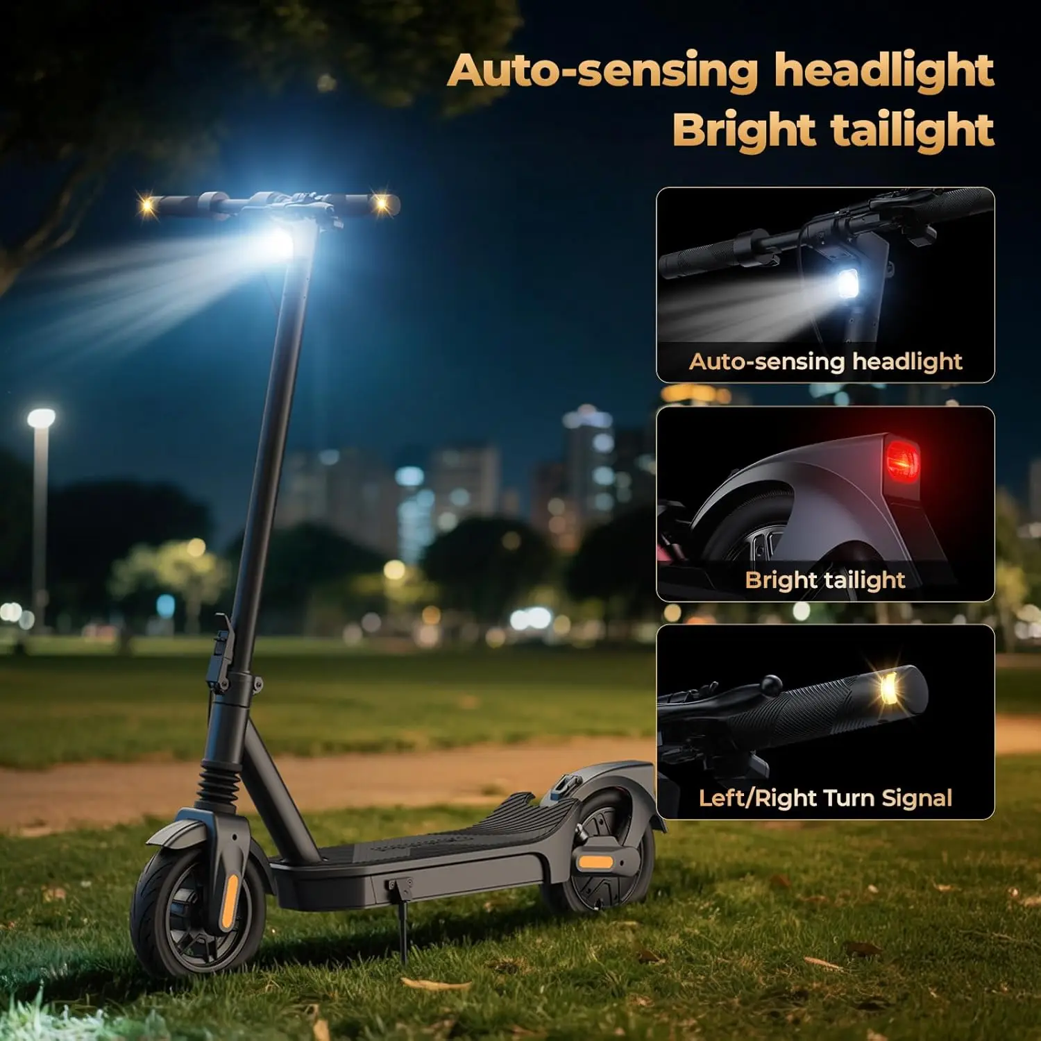 1000W Foldable Long Range E-Scooter 6