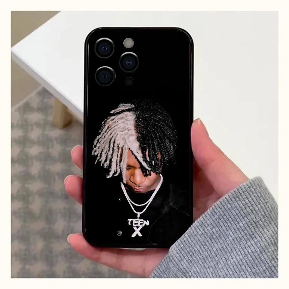 K-Ken C-Carson Teen X Phone Case For Apple iPhone 15,14,13,12,11,Pro,X,XS,Max,XR,Plus,Mini Soft Black Cover