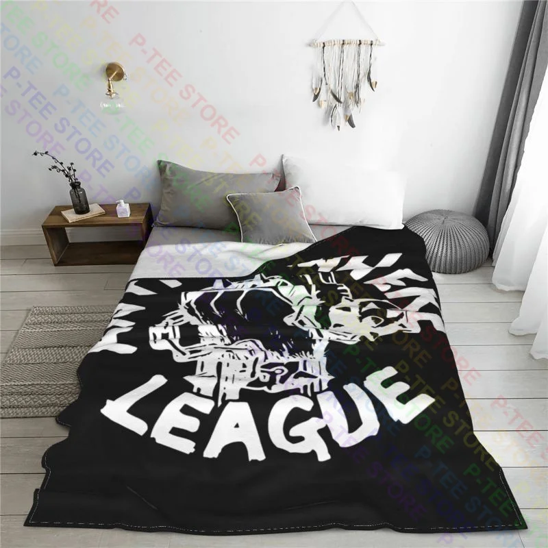 Anti Nowhere League Raised Fist Logo Blanket Winter Thicken Four Seasons Bedding Supply Machine Washable