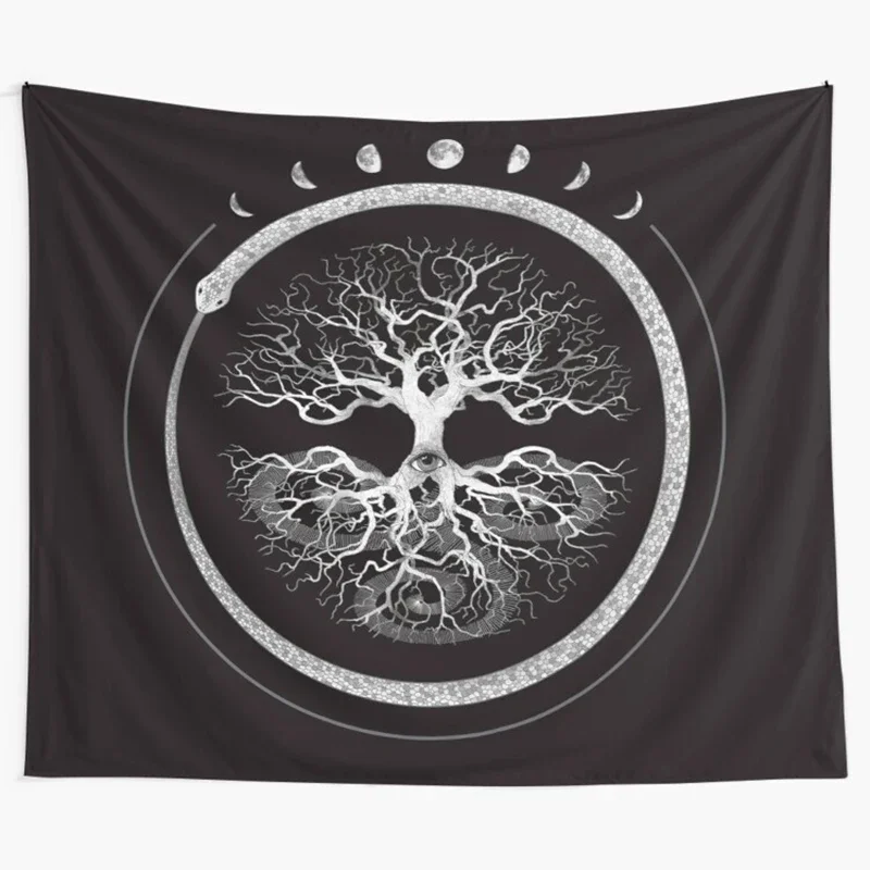 Large fabric Wall tapestry home decor aesthetic living room Decoration wall hanging bedroom pinterest tree of life tarot sorcery