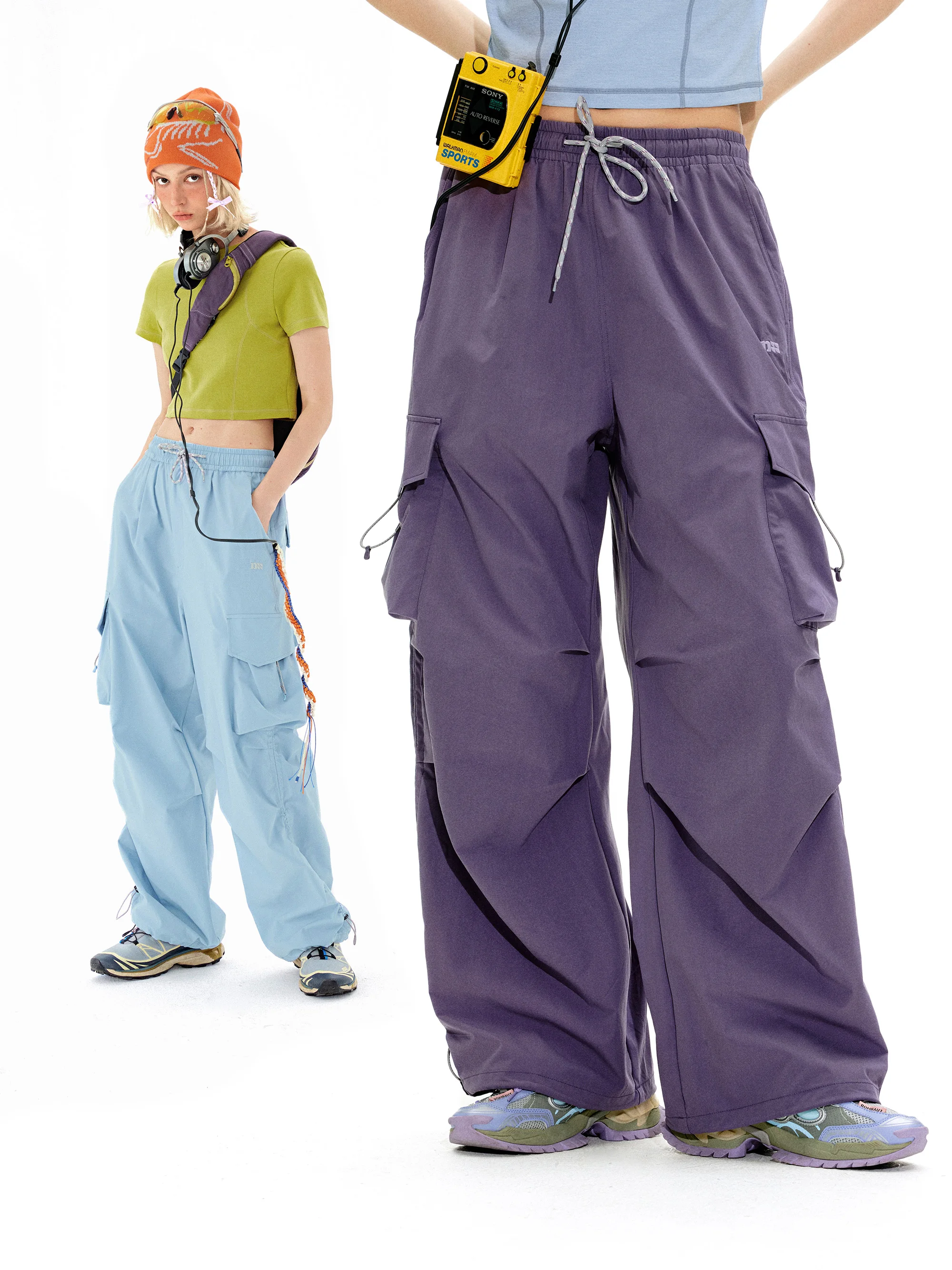 NOTHOMME 여성용 카고 팬츠 3M 스카치가드 퀵 드라이 하이킹 캠핑 아웃도어 패러트로퍼 캐주얼 바지