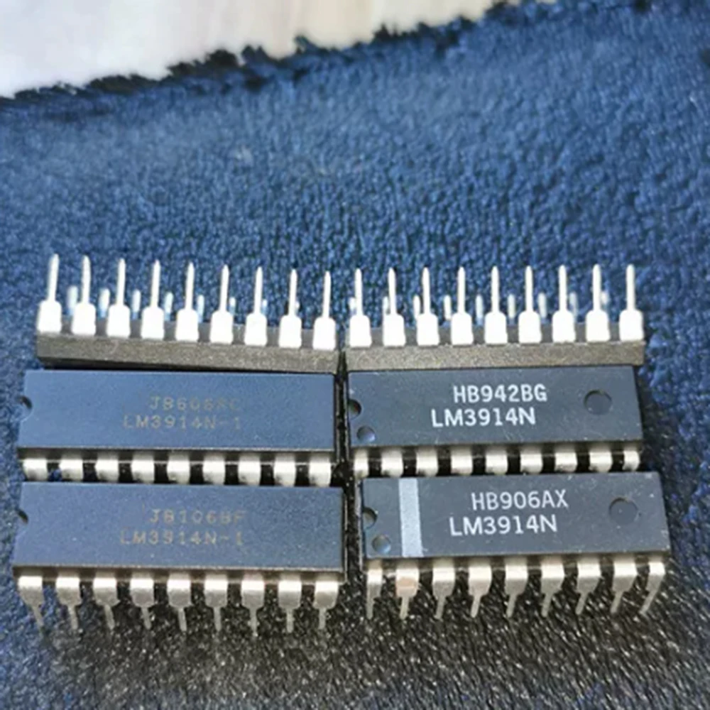 5pcs/lot LM3914 DIP18 DIP LM3914N-1 LM3914N DIP-18 new original ic In Stock