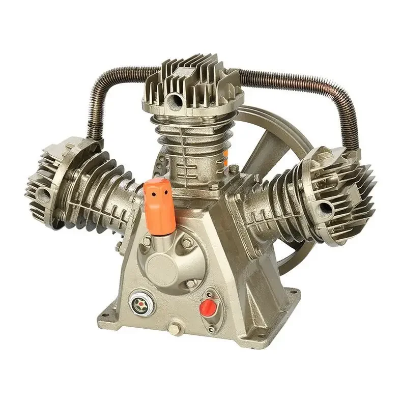 Industrial air compressor pump head two-cylinder three-cylinder four-cylinder head universal air pump assembly accessories