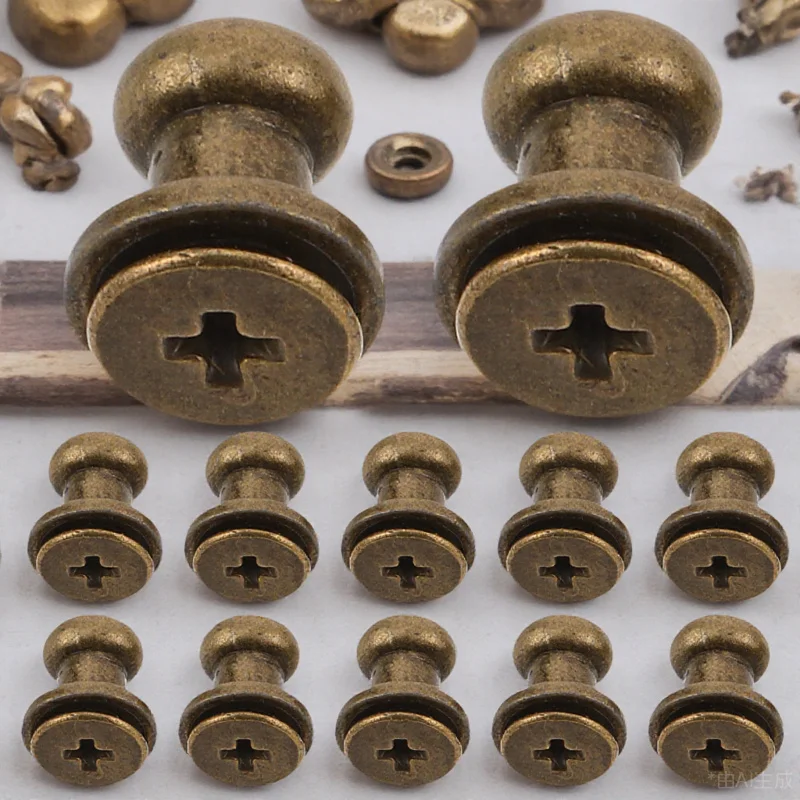 

30Pcs Small Handles Premium Material Cabinet Knobs Durable Safe for Home Furniture Gifts Boxes Decor Door Knobs