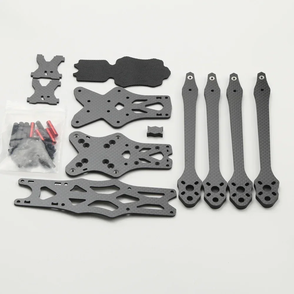 APEX 7 Inch 315mm Carbon Fiber Quadcopter Frame Kit 5.5mm Arm For FPV Freestyle Racing Drone DIY Acessorios RC
