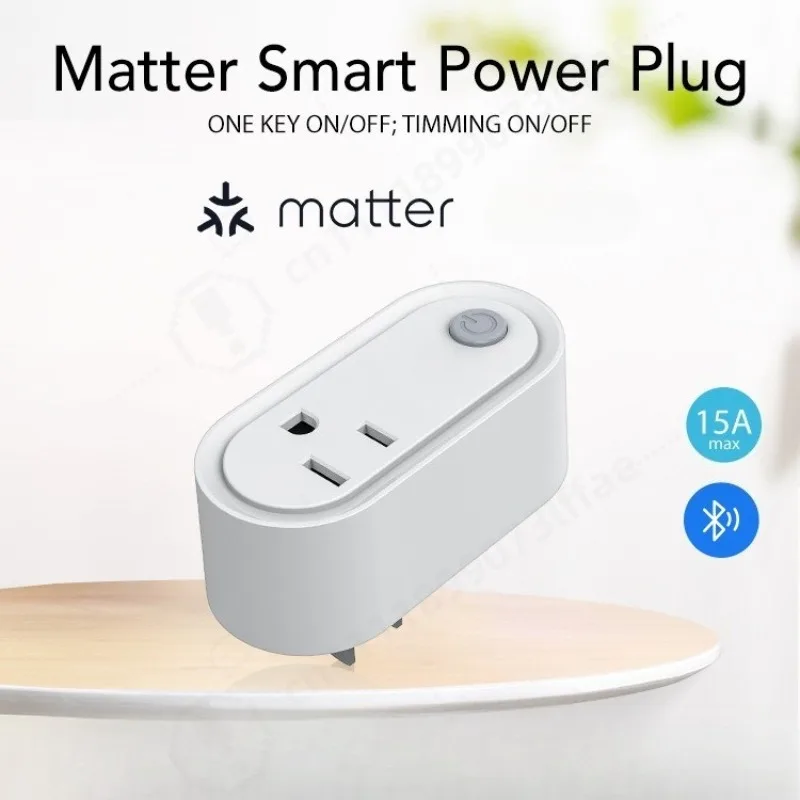 Elliptical US Standard Smart Socket 120V 15A, Voice Control & Remote Control Wifi Power Outlet For Home Use