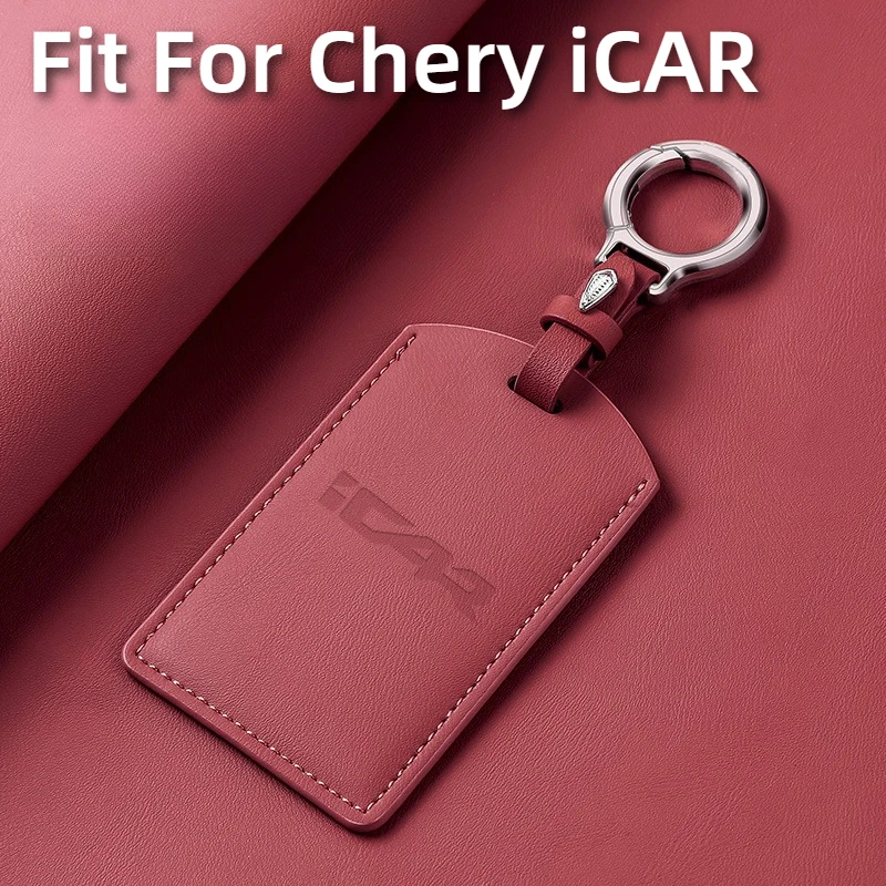 

Fit For Chery iCAR 03 03T iCAR V23 Car Key Card Holder NFC Smart Card Case Protective Shell