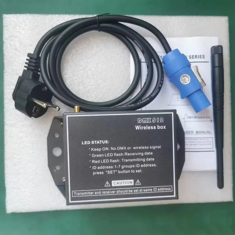 2.4G DMX512 Wireless Cartridge Transmitter Stage Equipment DMX Controller Receiver Dimmer