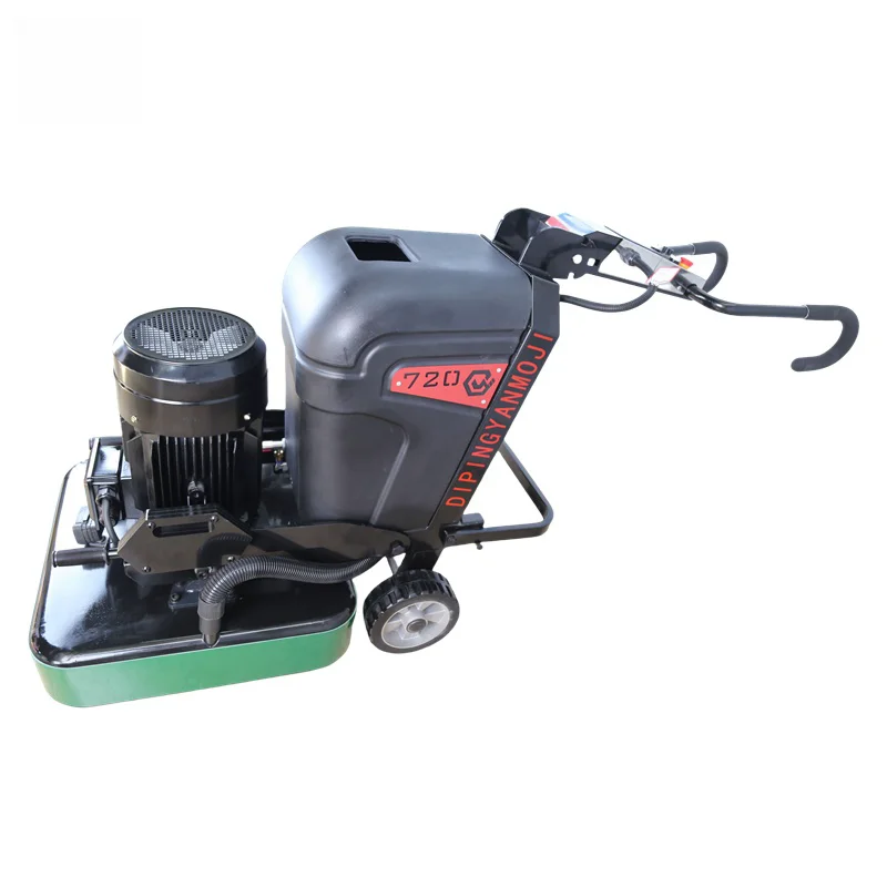 High Efficiency 720mm Manual Grinding Machine For Construction New Stone Ground Floor Grinder Curing Epoxy Gear Core Components