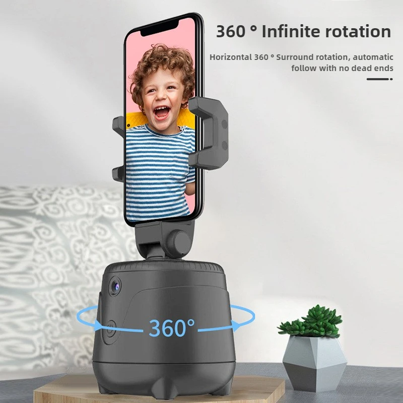 Handheld Gimbal Stabilizer Wide-angle Lens for Smartphone iPhone Android Face Tracking Tiktok Vlog Smart Gimbals No need APP