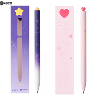 KACO New Release Cute Lovely Gel Pen Set Gift Box 0.5mm Fine Fast Dry Fashion School Office Home Writing Signing Pens Stationery