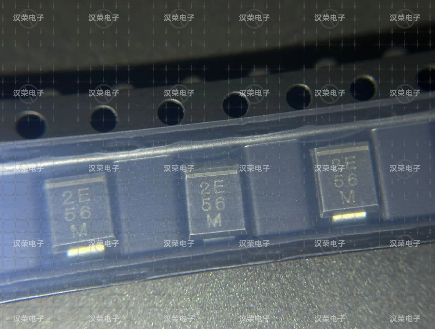 New in stock: VS-20BQ030HM3/5BT, VS-20BQ030HM3 ,with silkscreened 2E, DO-214AA (SMB) Schottky Diode, 30V, 2A