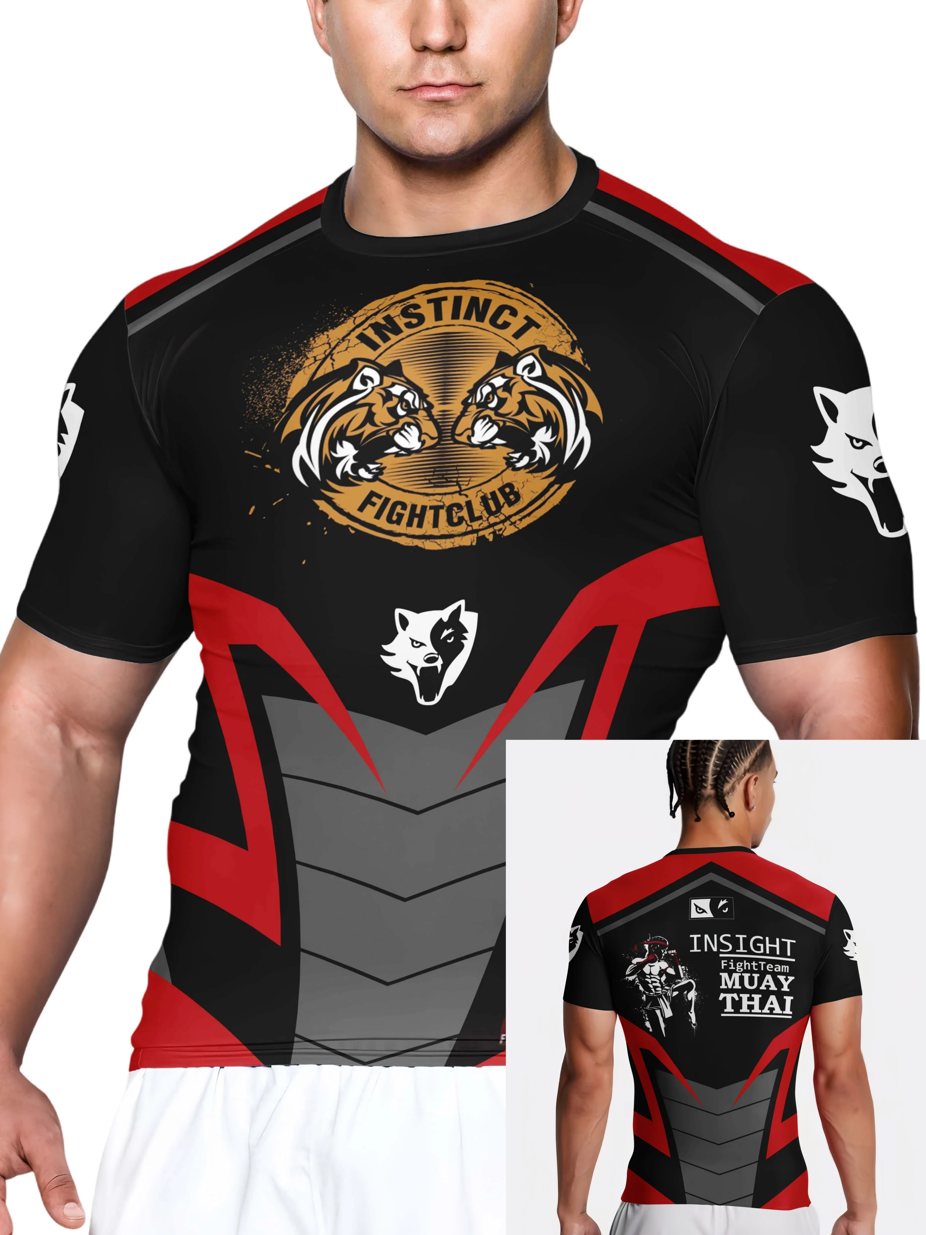 ملابس رجالية جديدة شعبية ثلاثية الأبعاد مطبوعة لعام 2025، ملابس رياضية مخصصة للملاكمة في الهواء الطلق