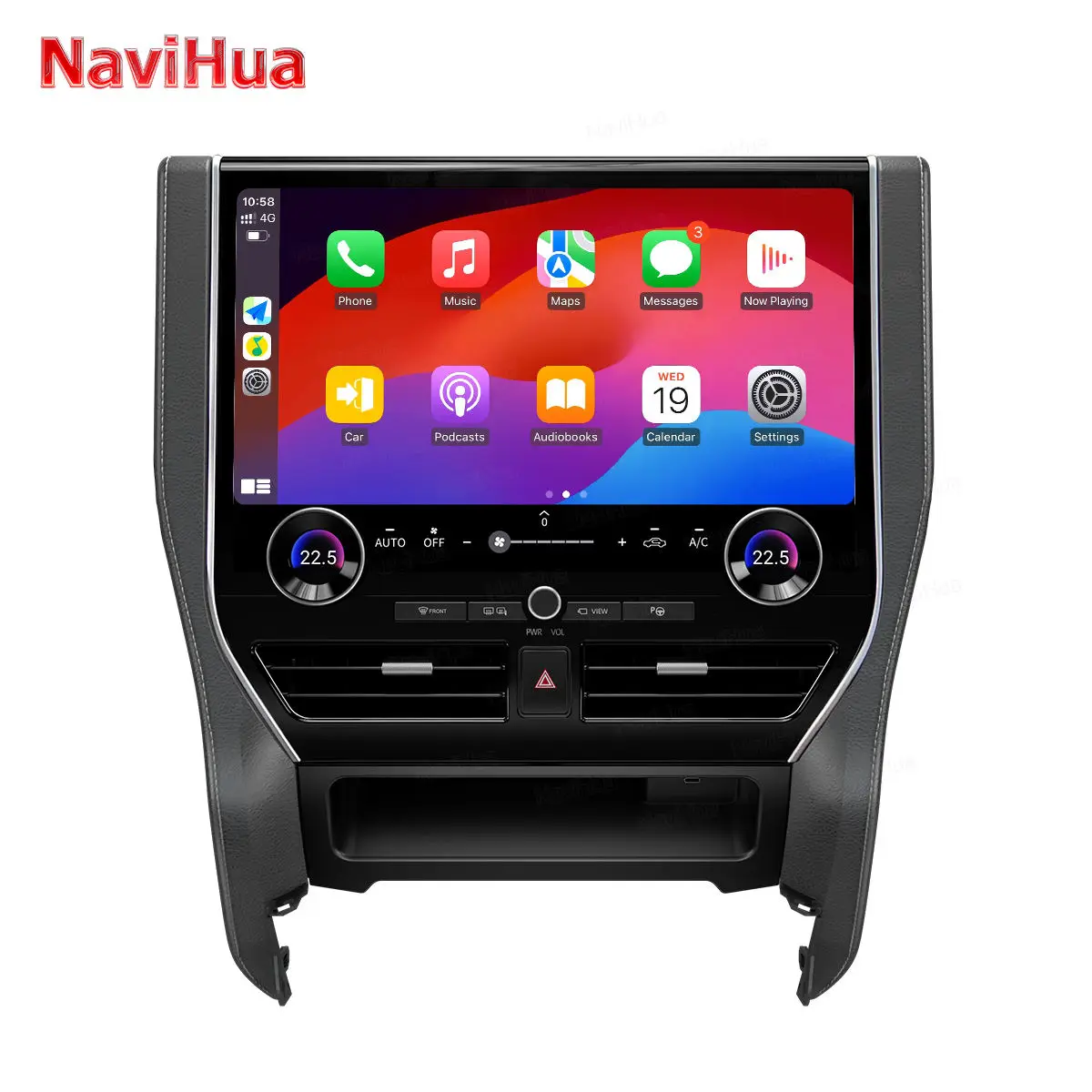 

NaviHua for Toyota Alphard 30-35 2015-2023 Car Upgrade 16.8'' Android Car Radio GPS Navigation Multimedia Carplay Entertainment