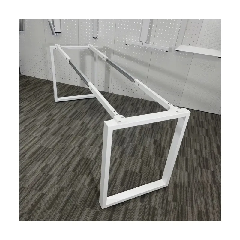 Stainless steel metal outriggers office catering furniture steel frame table legs
