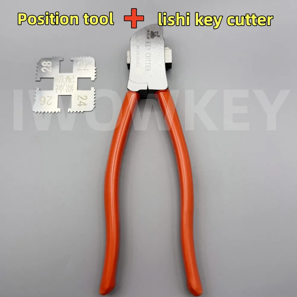 Lishi Schlüsselschneider mit Schlüsselkodierungs-Tool – Schlüsselschneider für Reparaturen – Neues Produkt zur Schlüsselkopierung und Datenübertragung – Detail 1