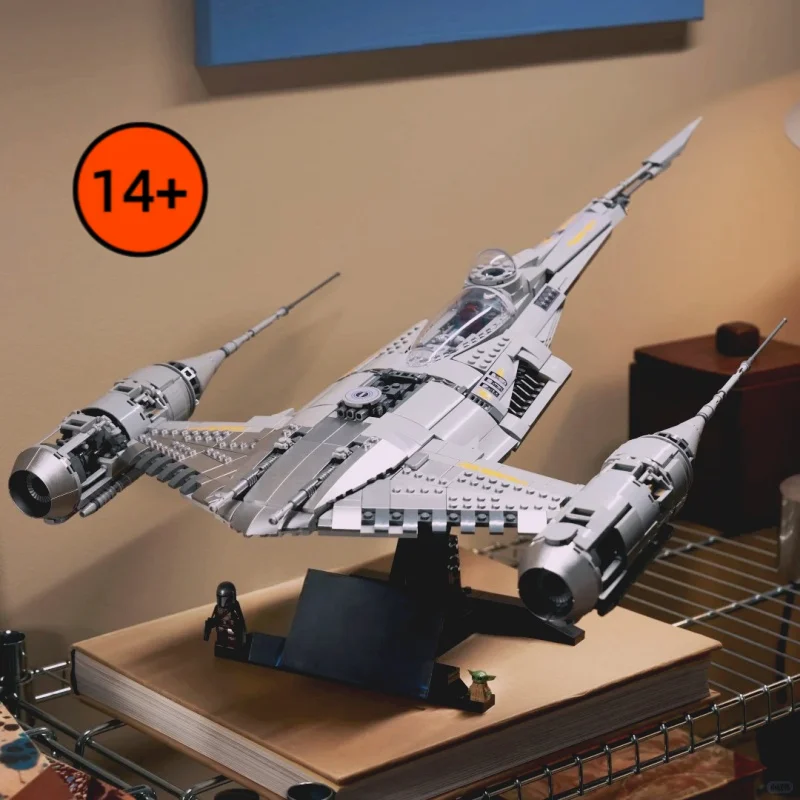 In Stock Hot New N1 Starfighter Building Blocks Detailed Assembly Bricks Toys DIY Educational Collectible Model Birthday Gifts