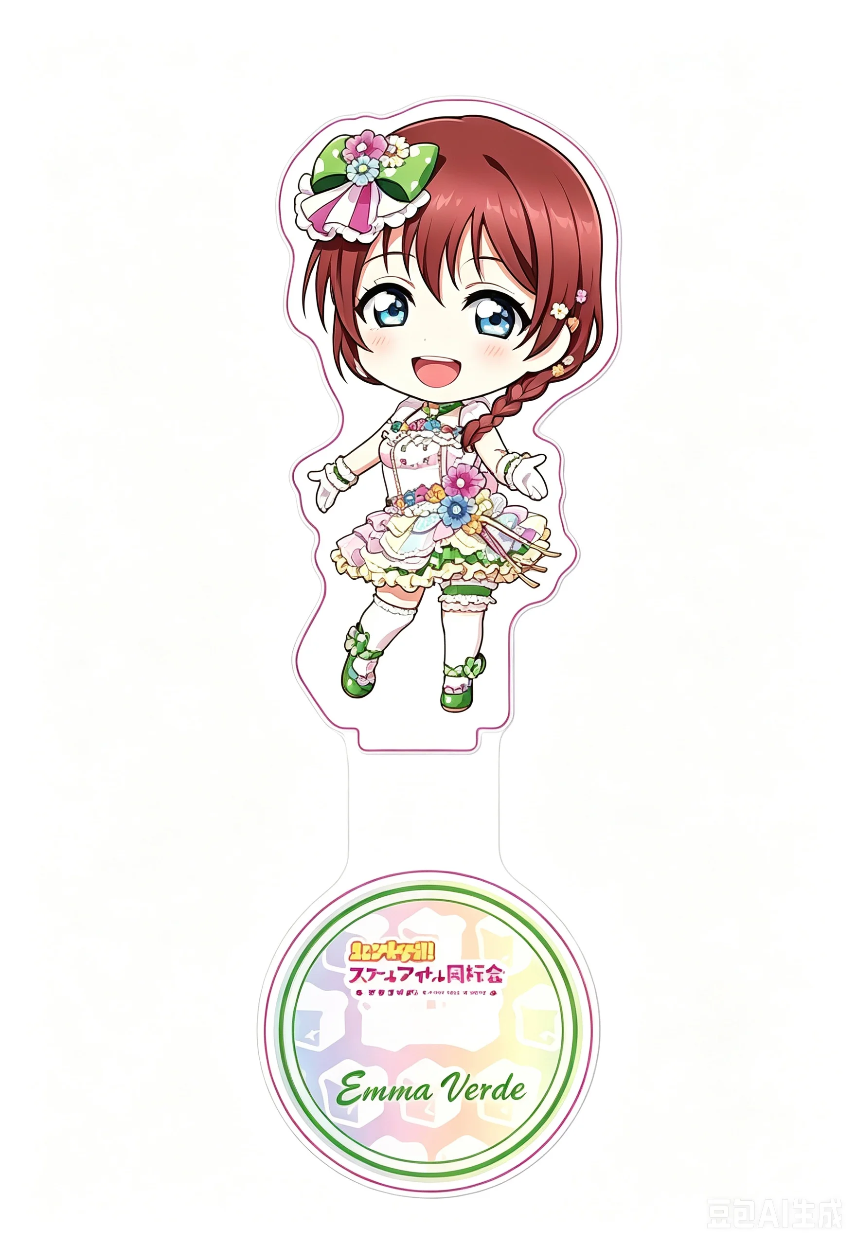 Hot SELL Acrylic Stand Model 10CM Anime Love Live! Nijigasaki High School Idol Club Figure Peripheral Collection Gifts Keychain