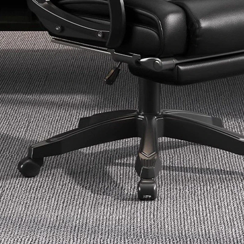 Design Swivel Gaming Office Chair Ergonomic Bedroom Floor Aluminium Mobile Armchairs Revolving Metal Cadeira Office Supplies