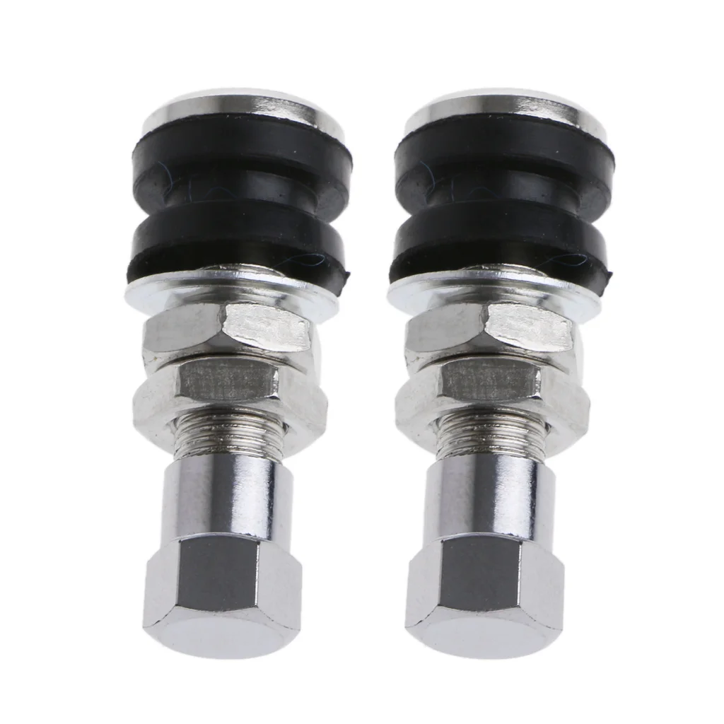 

2pcs Tire Tubeless Tire Tyre Valves Stems for Motorcycle Car Bike Bicycles Scooters Replacement Accessories Easy to Install