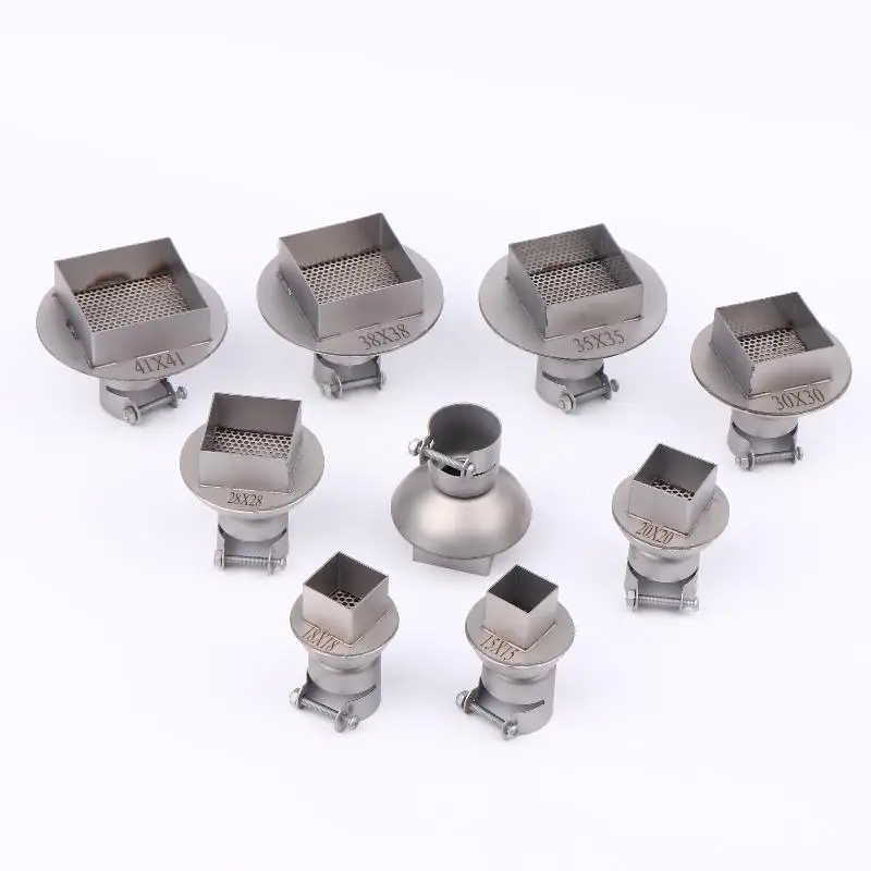For WEP YIHUA 853AAA SAIKE ATTEN 909D 858D BGA Nozzle SMD Welding Nozzle 850 Hot Air Gun Welding Station Nozzles