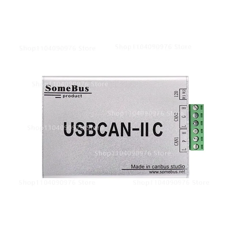 

USB to CAN Module USBCAN-II C Bus Analyzer USB CAN Card New Energy Vehicle CAN Debugging