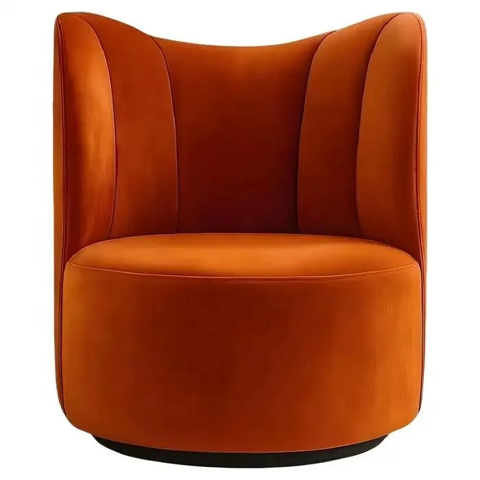 &for Regency Swivel Armchair Midcentury Modern Design Colorful Velvet Living Room Hotel Use