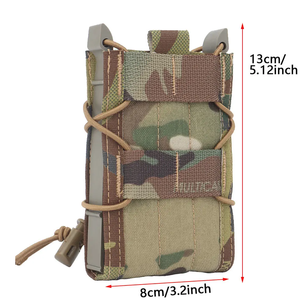 Tactical 5.56mm Magazine Pouch Taco Modular MOLLE PALS Mag Bag Rifle Hunting Airsoft Accessories Tailor Fight Light Malice Clips