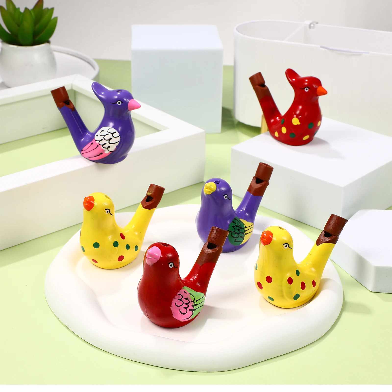 

Whistle Toy Kids Party Favors Bird Toys Call Noise Maker Mouth Whistles Interactive Vintage Assorted