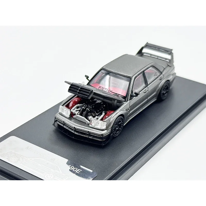 RM 1:64 190E W201 HWA Diecast Diorama Car Model Toys Rhino