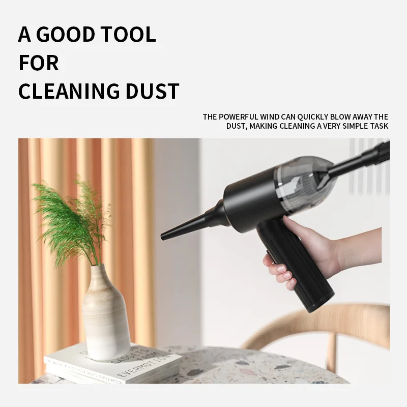 رخيصة اللاسلكية 4 في 1 قابلة للشحن 6000mAh الكهربائية منفاخ الهواء منفضة المكانس مكنسة كهربائية يده منفضة الهواء اللاسلكية