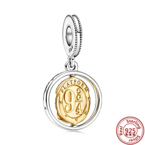 Miniso Disney Hot Selling S925 Sterling Silver Harry Potter Charm adecuado pulsera de pantano original Exquisito para mujeres 8 mejores ventas Harry Potter Malfoy - №3