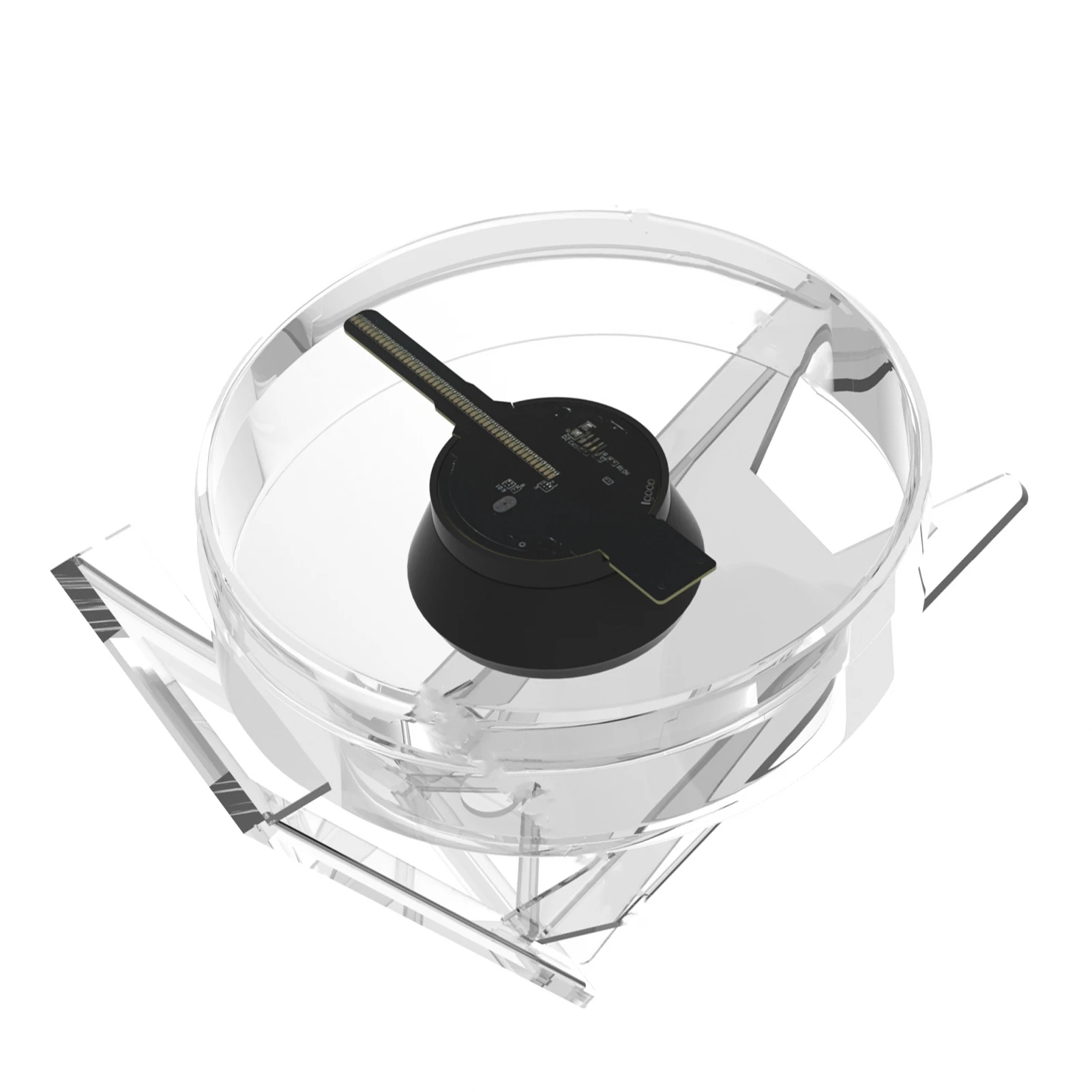 

Hologram Projector For Dormitories Change Display Phone LED 3D Holographic Projection Fans Can Play