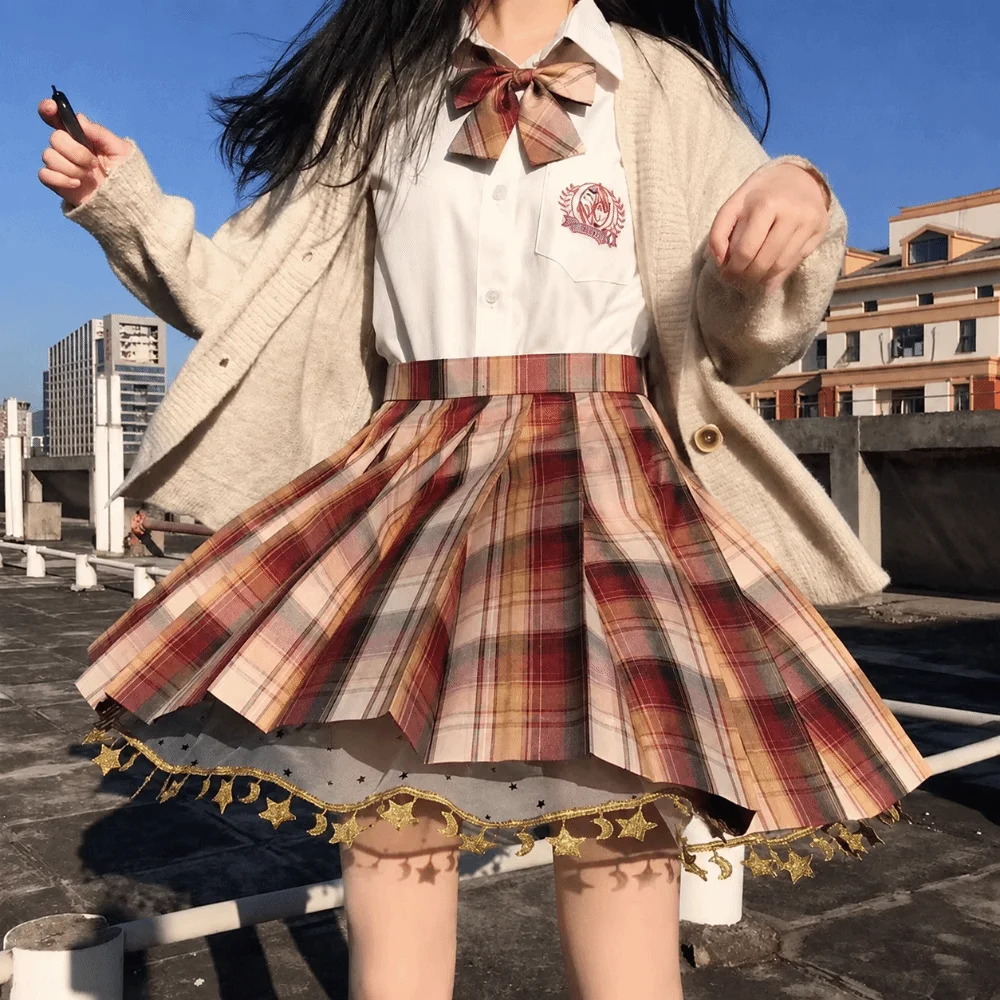 Gold Silver JK Safety Pants Pumpkin Shape Star Pattern Lolita Bloomers Star Gauze Lace Bottom Patterned Shorts Japanese JK