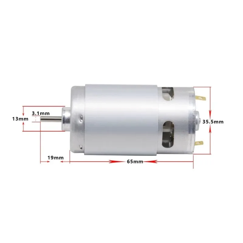 565 DC Motor Mixer Power Tools Nesting Boat 560 High Speed 12V Mini Motor
