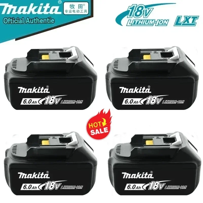 For Makita 18V Battery 6Ah/5Ah/3Ah,BL1830B BL1850B BL1850 BL1840 BL1860 BL1815,makita 18 v battery, Replacement Lithium Battery