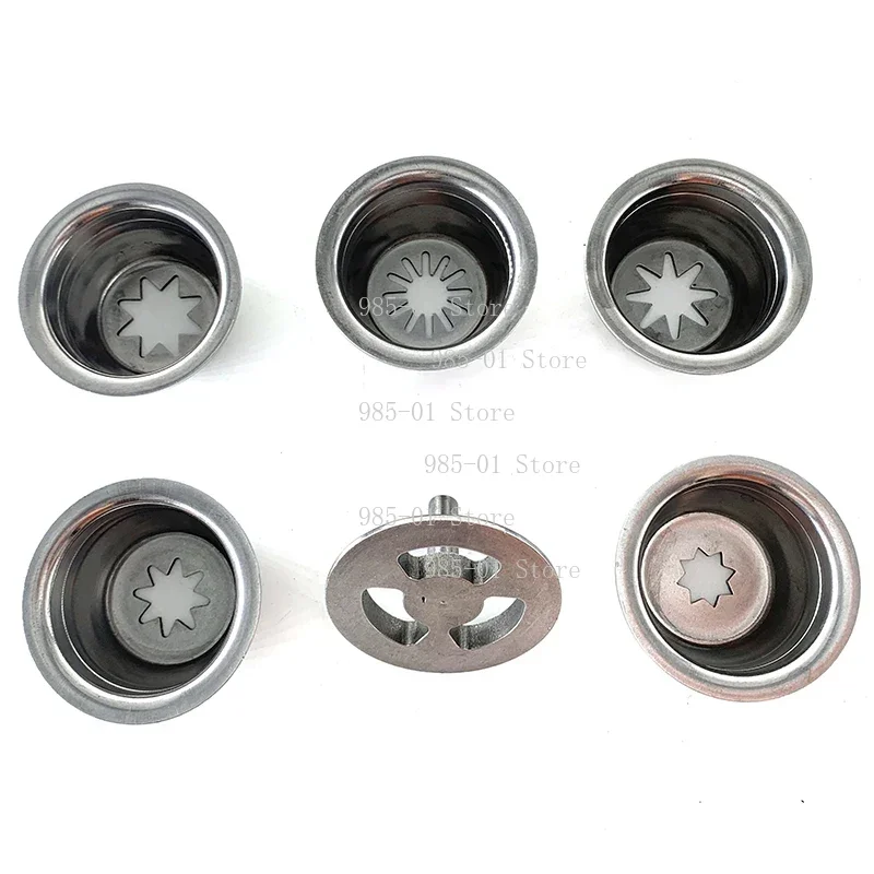 Solid Hollow Stainless Steel Churrera Churro Nozzle Mold 4Pcs/Set 53mm Outer Diameter for Churros Machine