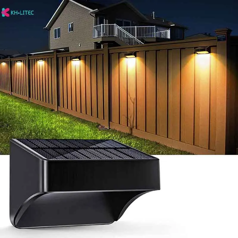 

LED Solar Fence Lights Outdoor Waterproof Wall Lights Corrugated Lights for Fence Terrace Garden Path Decorative Lights