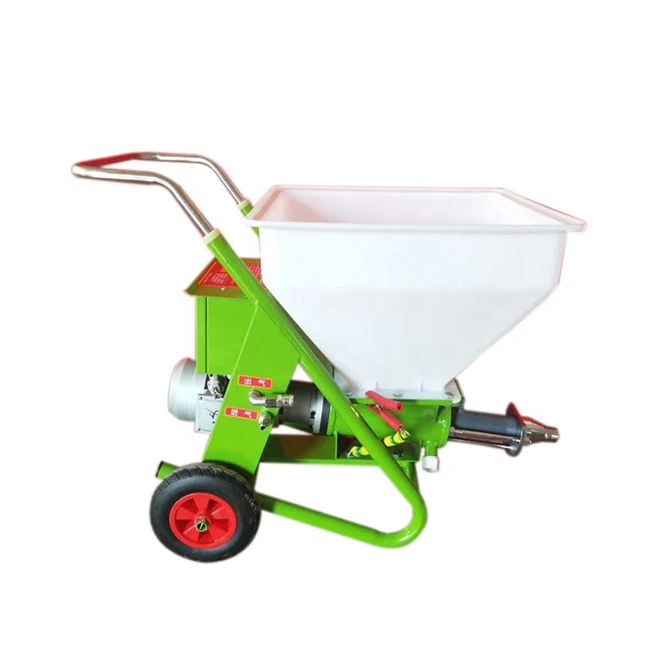 Factory price wholesale BL15 electric funnel hand push cement spray paint mortar spraying machine