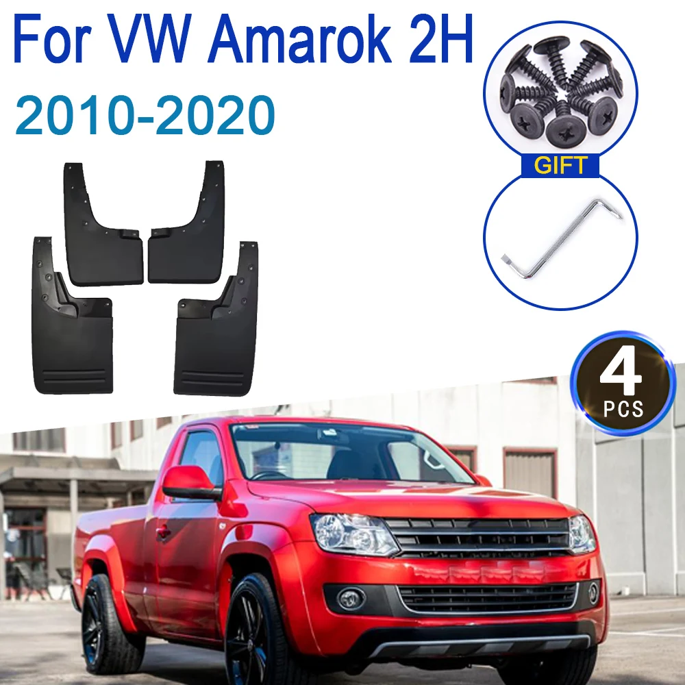 

4 шт. автомобильные крылья для Volkswagen VW Amarok, аксессуары, комплект кузова 2H 2017 2010-2020, автоматические брызговики, брызговики, брызговики