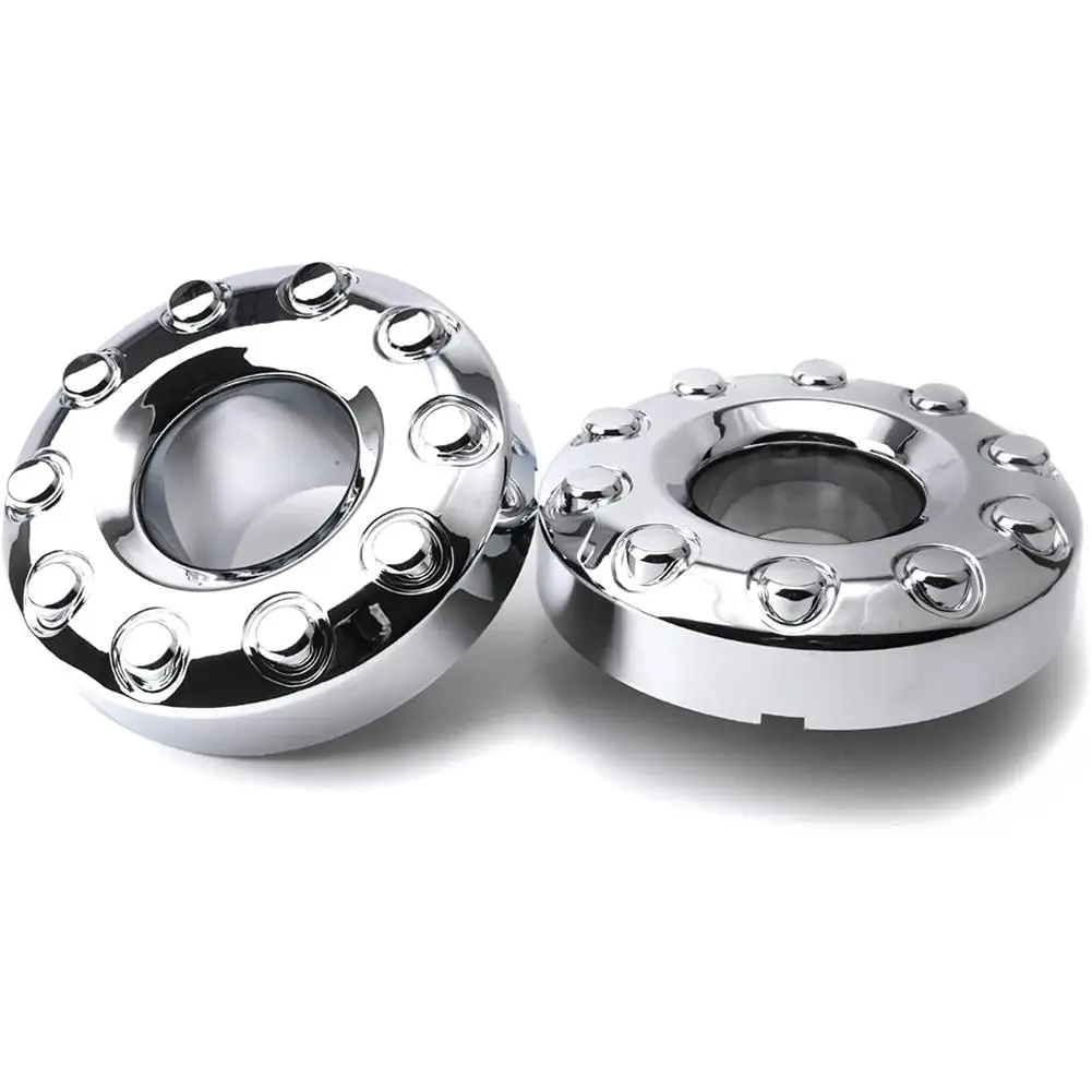 

1Pair 10-Lug Car Wheel Hub Center Caps Replacement Protector Cover Modified Parts Compatible For F450 F550 Accessories Drop ship