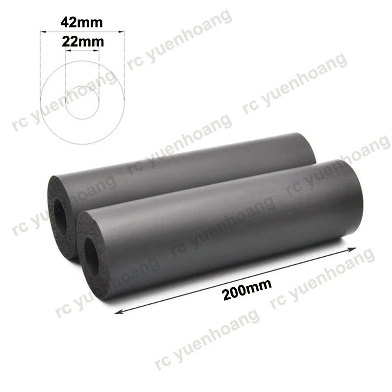 Trépied d'amortisseur pour train d'atterrissage, manchon en éponge, Tube de protection Anti-Vibration pour cadre de Drone RC multi-axes/Agri-UVA, 8-22mm, 4 pièces