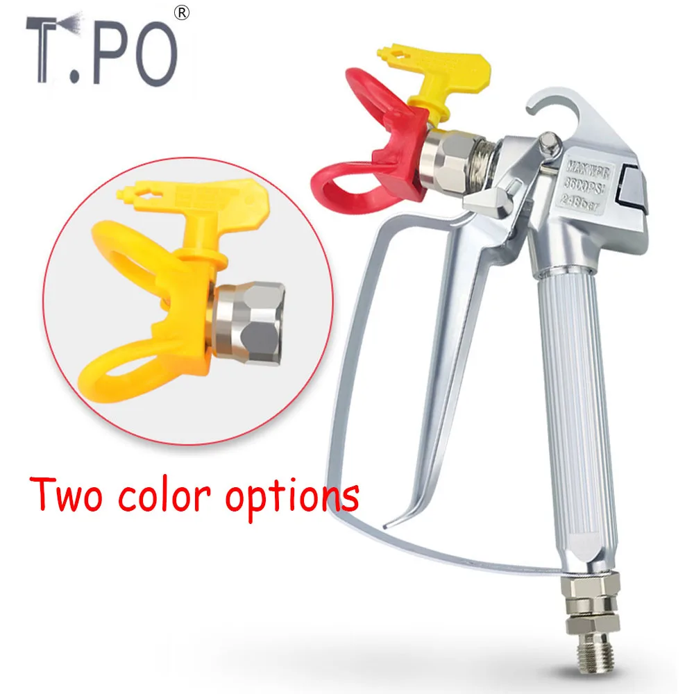 

3600PSI High Pressure Airless Paint Spray Gun With 517 Tip Nozzle Guard For Wagner Pump Sprayer Airless Spraying Machine